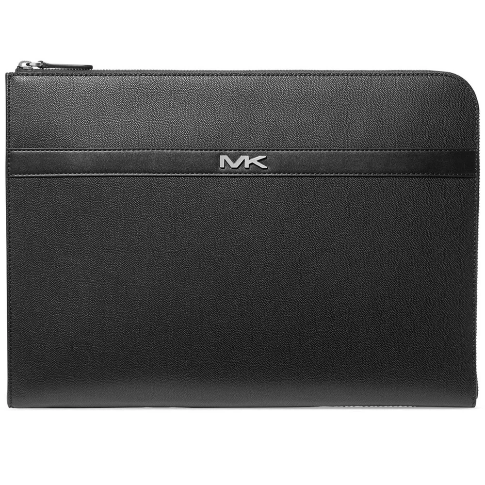 Michael Kors Malone Men’s L -Zip MK Logo Laptop/ iPad Case - Picture 1 of 7